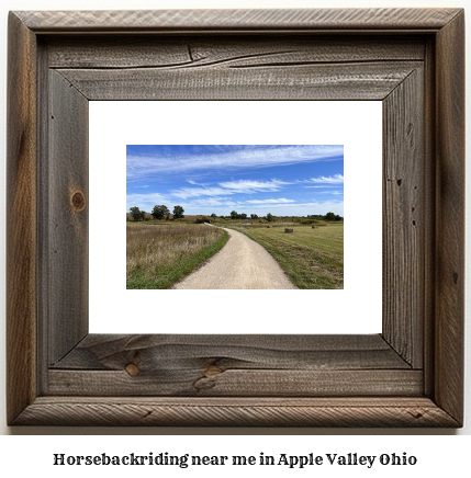 horseback riding near me in Apple Valley, Ohio